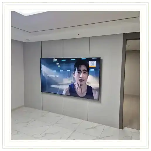 두산 알프하임 벽걸이TV 설치 관련 거실 참고 이미지 1