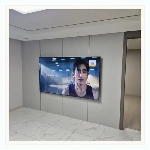 수원권선 꿈에그린 벽걸이TV 설치 관련 거실 참고 이미지 1