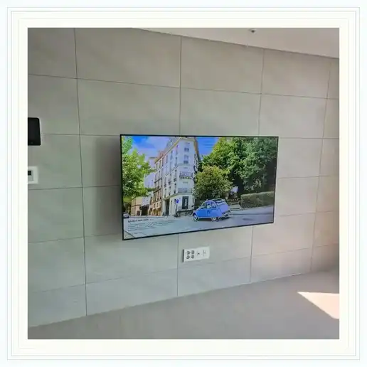태전파크자이 벽걸이TV 설치 관련 거실 참고 이미지 1