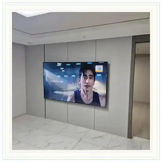 동탄2 LH38단지 벽걸이TV 설치 관련 거실 참고 이미지 1