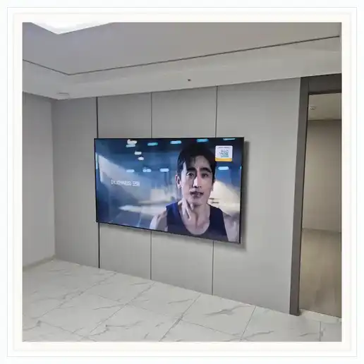 김포마송 LH3단지 벽걸이TV 설치 관련 거실 참고 이미지 1